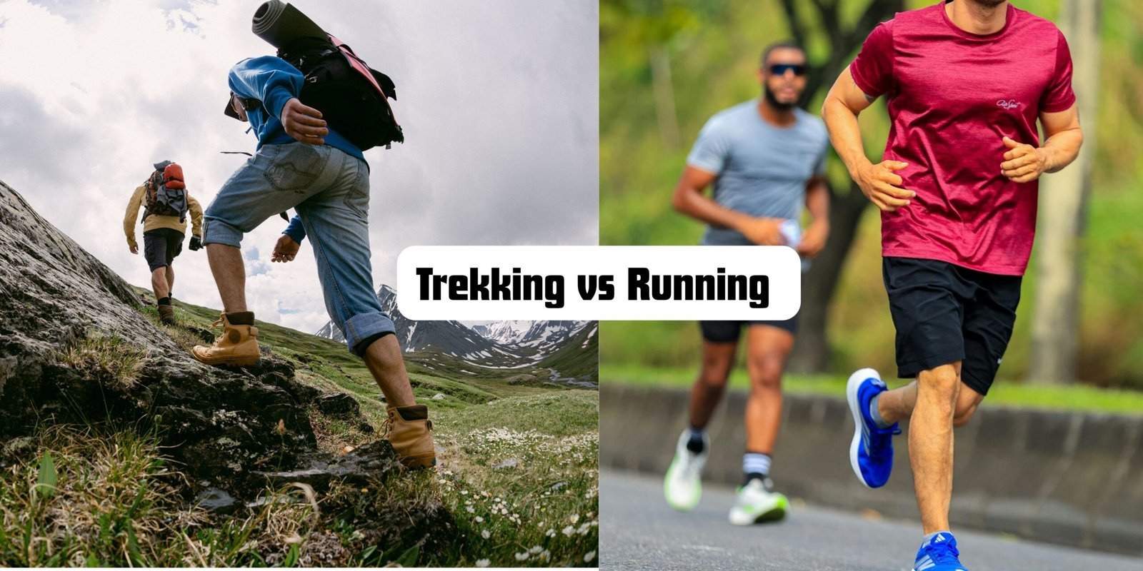 Trekking vs Running