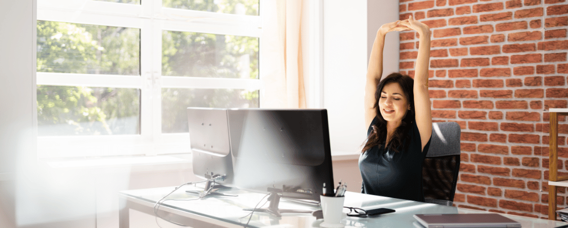 Desk Stretches and Exercisesa