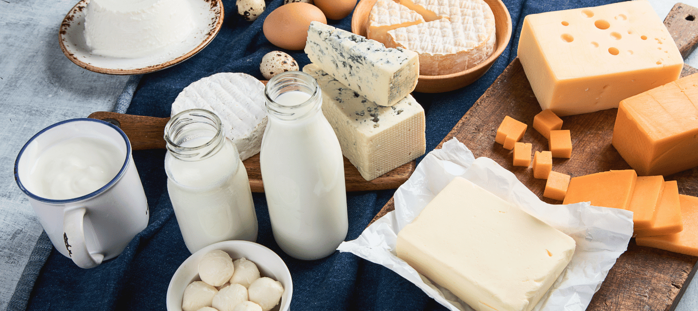 dairy products to your meals
