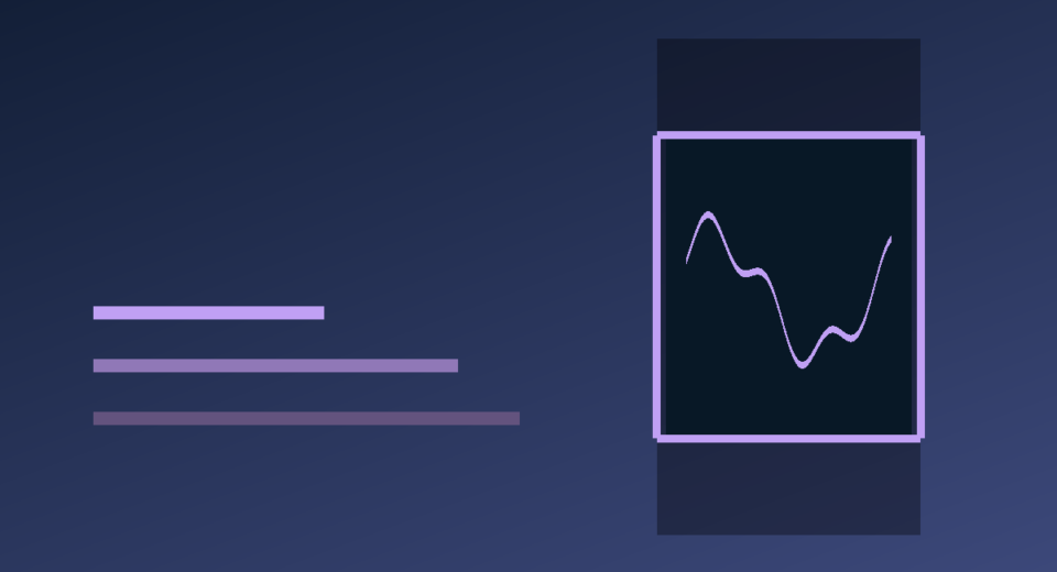 Original illustrated smartwatch and data graphic for What Is a Readiness Score? Should You Skip Your Workout When It’s Low?